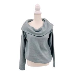 NWT Hem & Thread Sweater Pullover Blue Size L